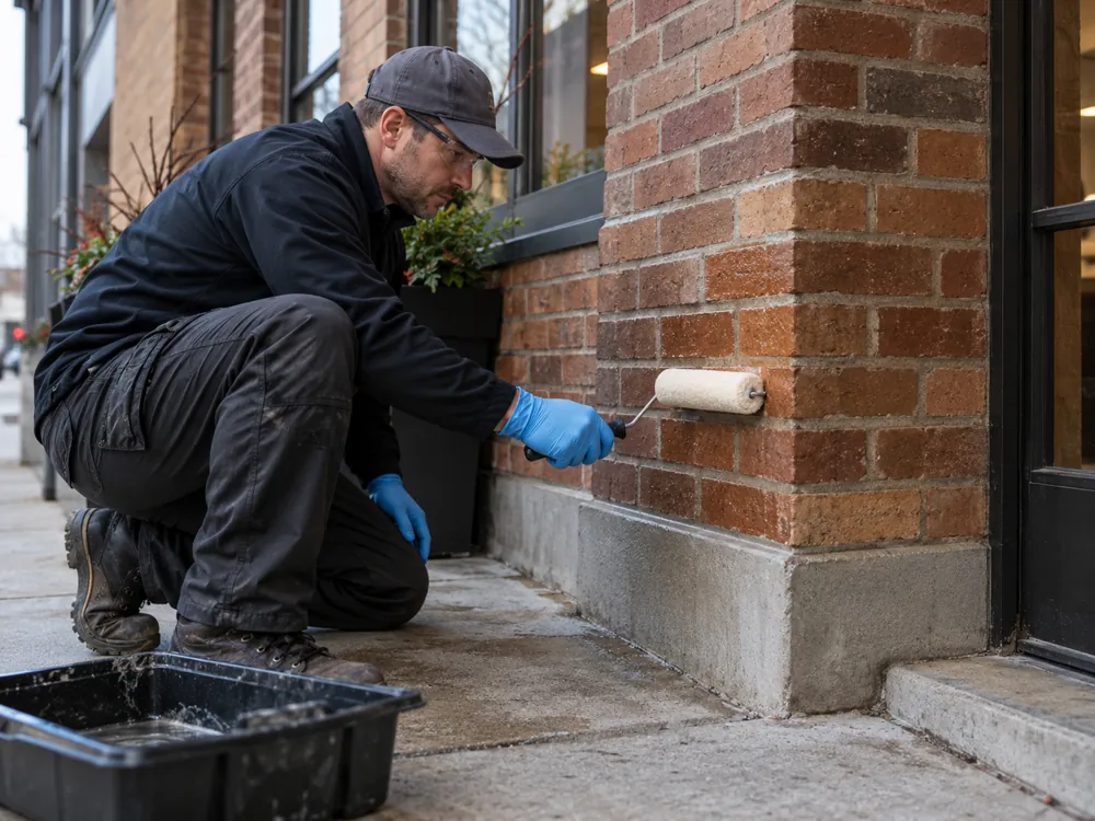 Revêtements antigraffitis et scellement à North York