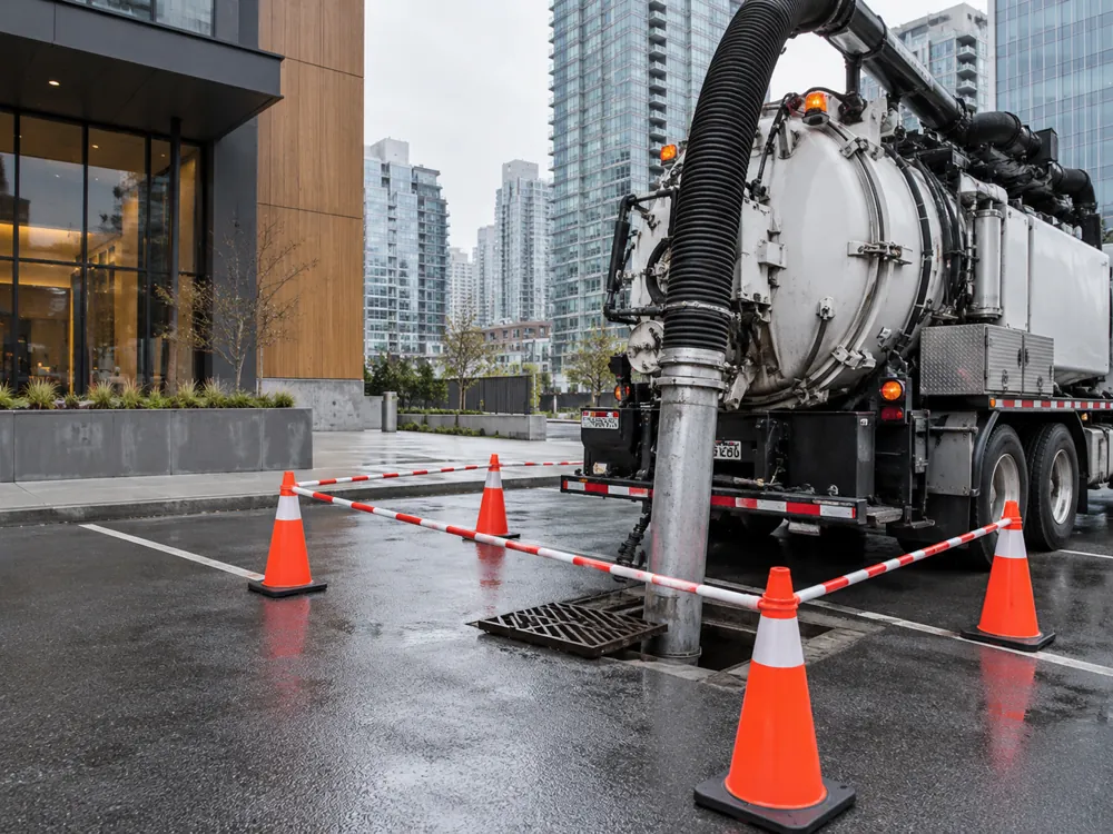 Nettoyage de puisards et évacuation des résidus à Toronto