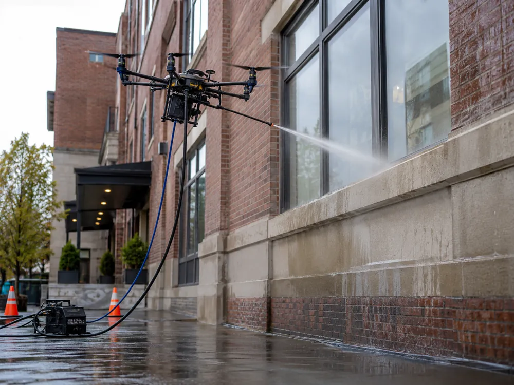 Nettoyage par drone à North York