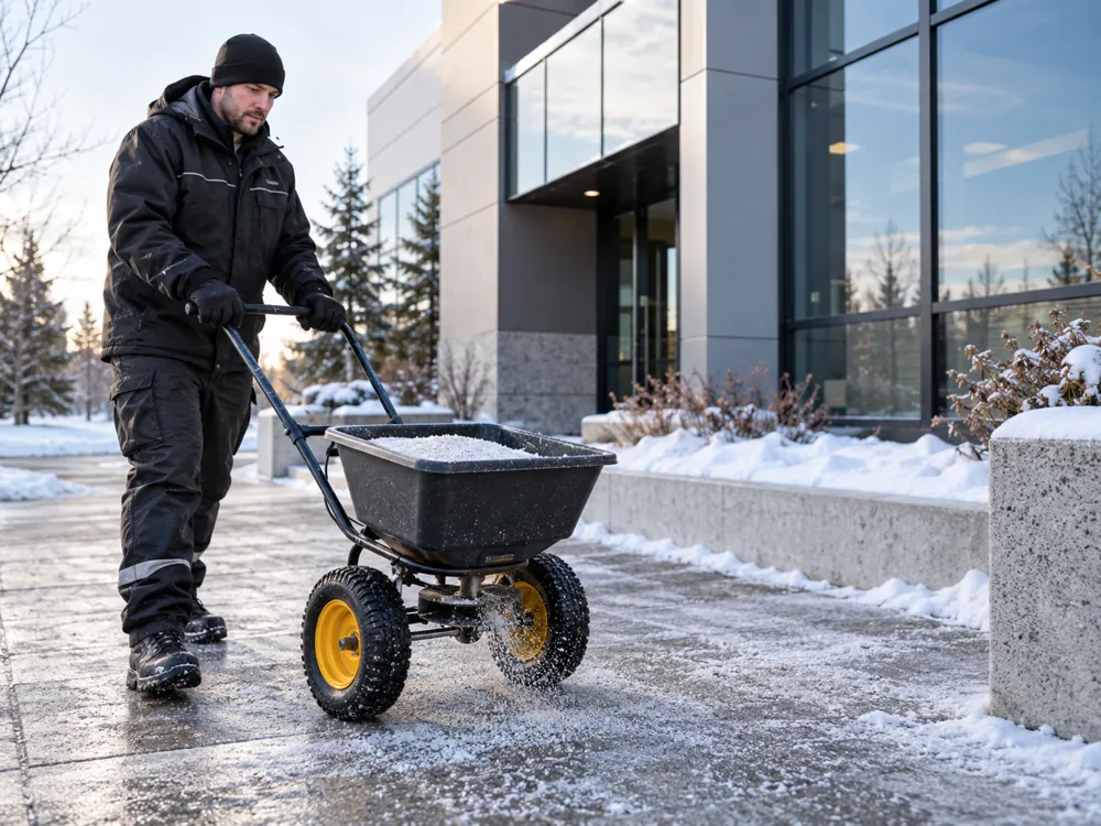 Gestion de la glace et déglaçage à Mississauga