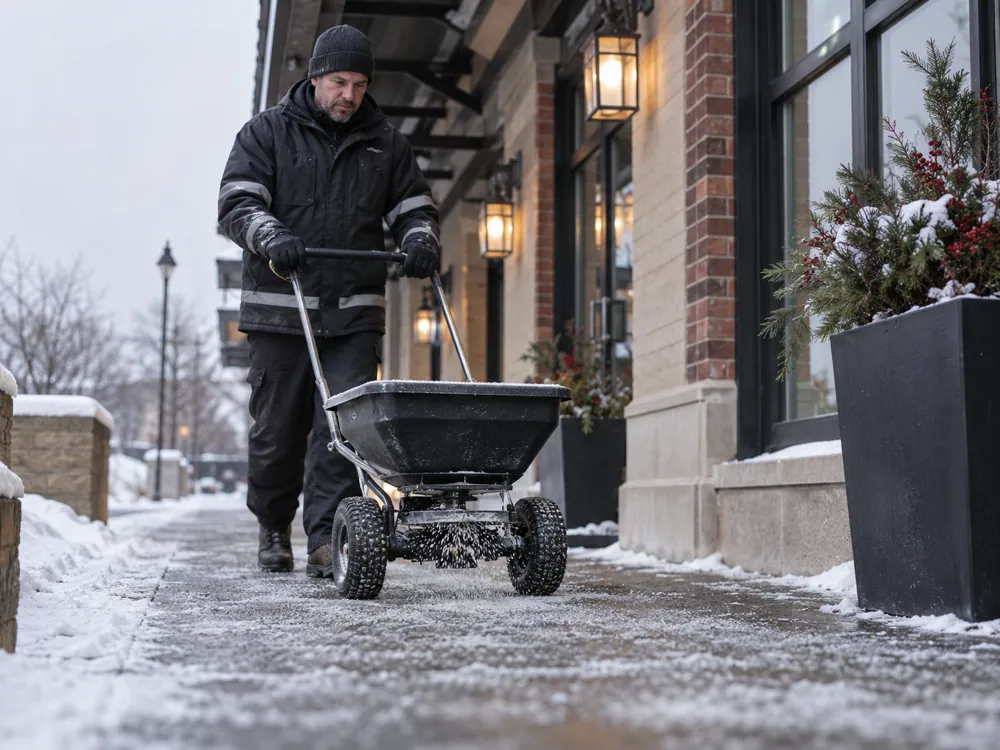 Gestion de la glace et déglaçage à North York