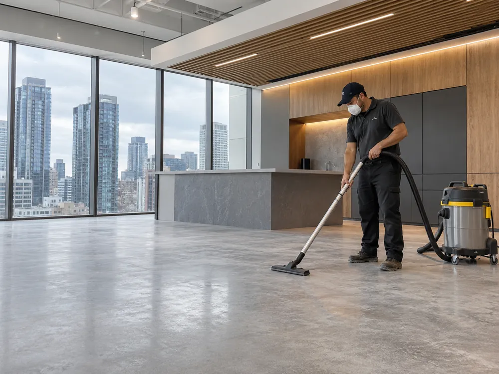 Nettoyage après construction à Toronto