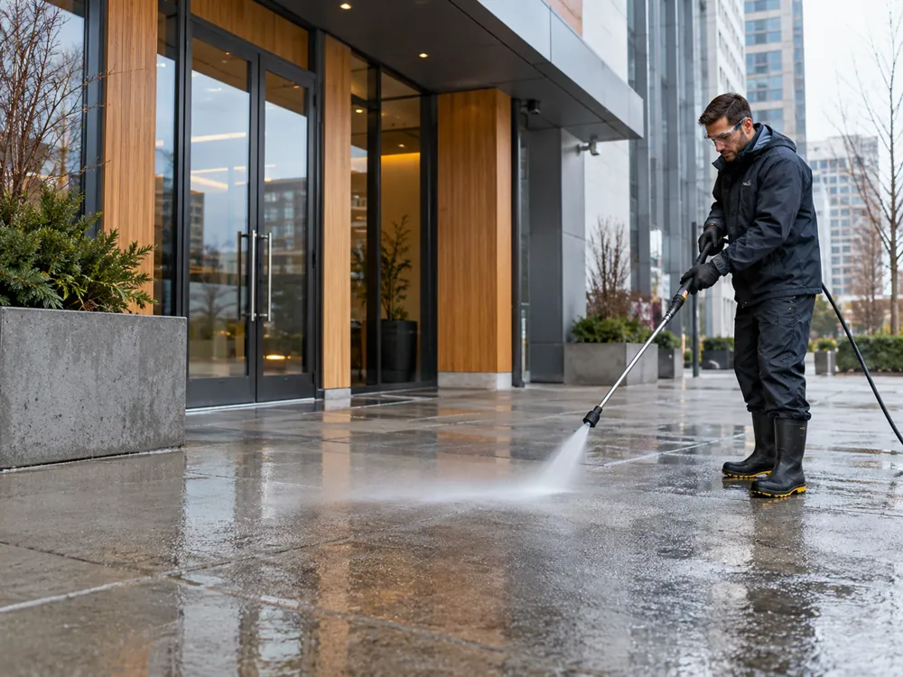 Lavage à pression à Toronto