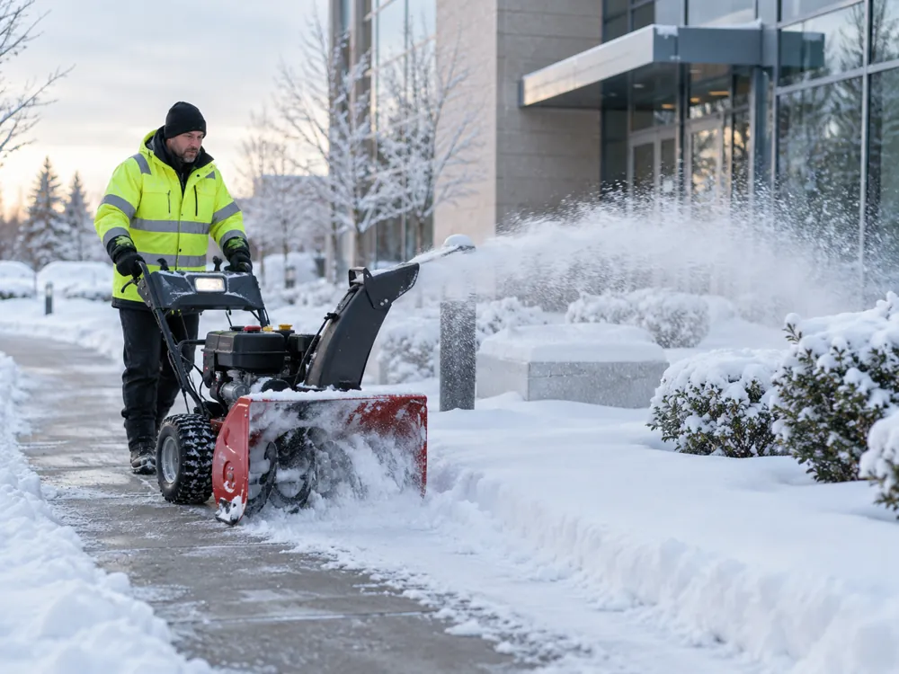 Déneigement commercial à Mississauga