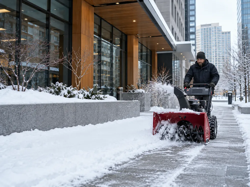 Déneigement commercial à Toronto