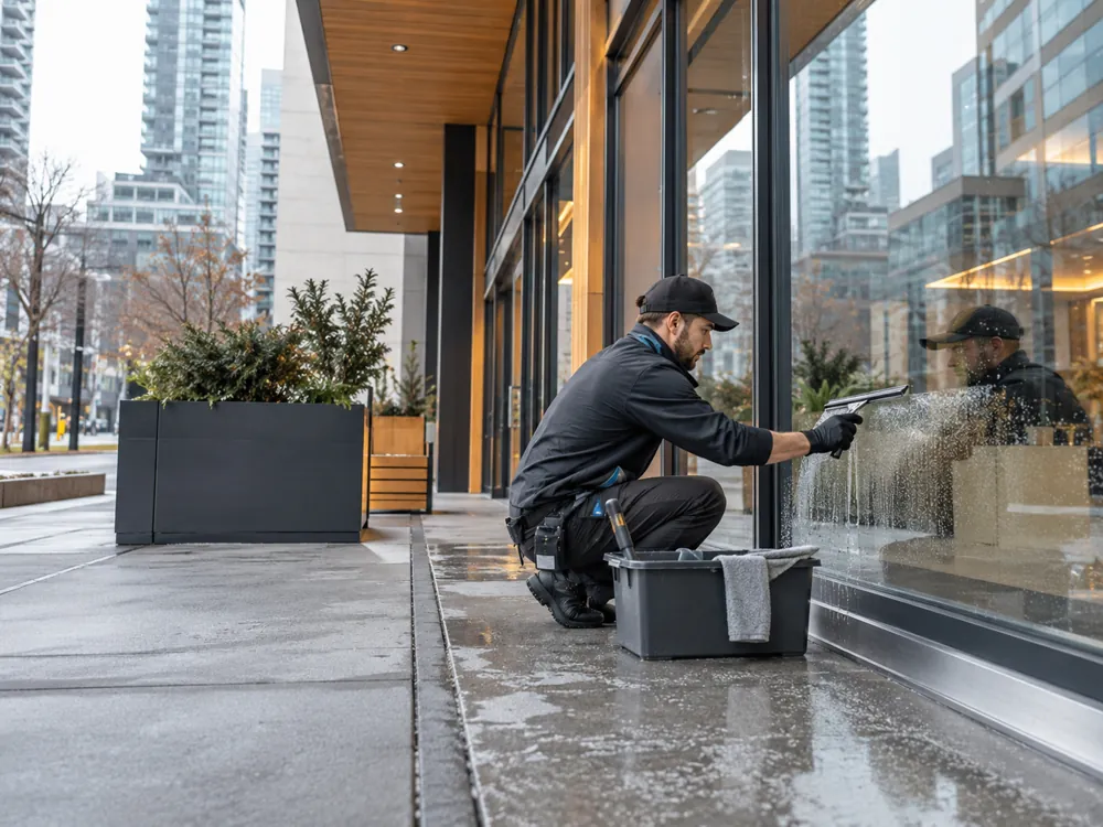Lavage de vitres à Toronto